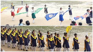 March Past of St. Mary's Hr. Sec. School Annual Sports