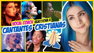 CANTANTES CRISTIANAS: Christine D´Clario, Taya Smith y más | VOCAL COACH REACCIONA | Gret Rocha