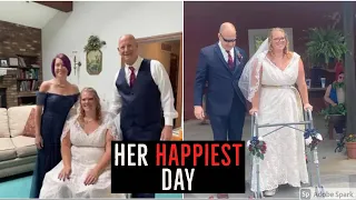 Groom Whose Paralyzed Bride Walked Down Aisle at Wedding Calls It 'Best Thing in the World'