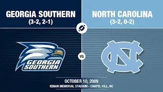 2009 Week 6 - Georgia Southern at North Carolina