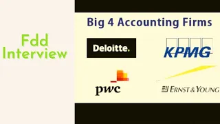 Big 4 Interview ? Financial Due Diligence TAS....#big4 #interview #fdd