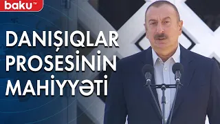 Prezident danışıqlar prosesinin mahiyyətindən danışdı - Baku TV