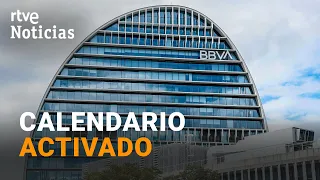 BBVA formaliza ante la CNMV su OPA HOSTIL para ABSORBER al SABADELL | RTVE Noticias