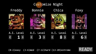 секретный код во fnaf 1