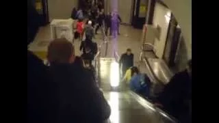 2014-10-05 Man is arrested in Paveletskaya Metro station