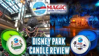 Magic Candle Company Review - Disney Park Candles?!?! Polynesian, Pirates & More!