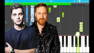 Martin Garrix & David Guetta - So Far Away PIANO Tutorial EASY (Piano Cover)