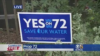 East Bay's Prop 72 To Provide Incentives To Set Up Rain-Water Saving Systems