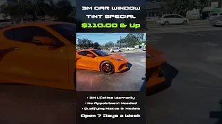 $110 & Up 3M Car Window Tint Special - Pro Tint of Orlando