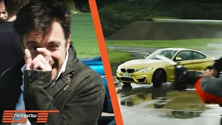 Richard Hammond Doesn't Flinch When Almost Hit By A Car | The Grand Tour