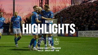 Stockport County Vs Sutton United- Match Highlights - 16.12.23