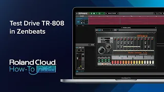 Roland Cloud How-To: Test Drive TR-808 in Zenbeats