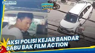 Viral Aksi Polisi Kejar Bandar Sabu Seperti Film Action, 10 Kg Sabu Berhasil Diamankan