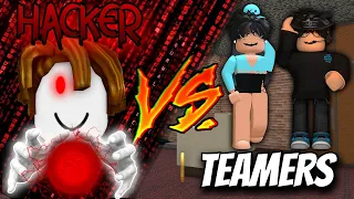 [MM2] Hacker Vs Teamers #29...(Murder Mystery 2) | Roblox