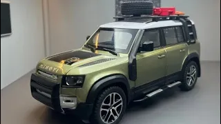 Diecast Model Car Land Rover Defender Unboxing And Review | 1/24 Scale Model Car | Royal