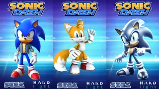 Sonic 🆚 Tails 🆚 Silver vs All Bosses Zazz Eggman All Characters