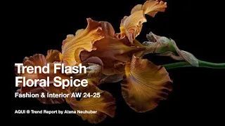 Trend Flash Floral Spice Fashion & Interior Autumn Winter 24-25