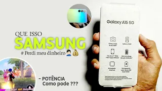 🌟 Lançamento GALAXY A15 (5G) Free Fire+teste de Bateria