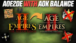 Age Of Empires 2 but with Age of Kings Balance!