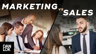 The Difference Between Marketing vs Sales - Dan Lok