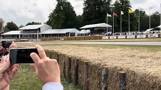 Goodwood Festival Of Speed 2023  Mika Hakkinen drives title Winning Car 1999 Mercedes Mclaren Mp4/14