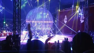 Circo Hermanos Gasca de México en Bucaramanga, Colombia - Globo de la muerte I. 🎪🎠🪄