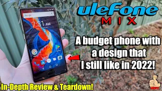 uleFone Mix Review: A Budget Phone from 2017 with a borrowed "tri-bezel-less design"