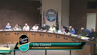 City of Grants Pass Council Meeting November 2, 2022