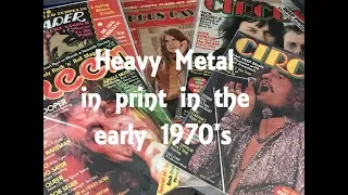 Episode Seventeen: How the Term Heavy Metal Came to Be Used in the 1970's