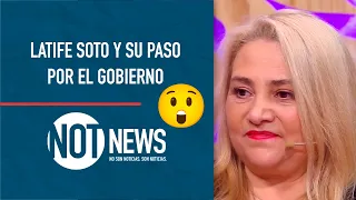 Latife Soto y su desconocido paso por el #Gobierno