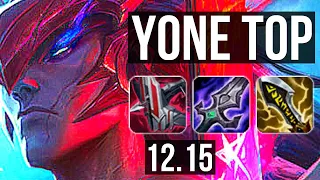 YONE vs KARMA (TOP) | 6/1/7, 300+ games, Dominating | EUW Diamond | 12.15