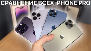 ЧТО ВЫБРАТЬ? Обзор-сравнение iPhone 11, 12, 13 и 14 Pro