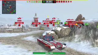 WoT Blitz, 2,6k damage, 2 kills, T34(1776)