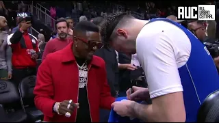 Boosie Gets Emotional After Luka Doncic Signs Jersey After Scoring 73pts On Hawks