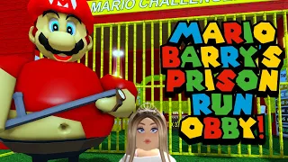 MARIO BARRY'S PRISON RUN!OBBY! #roblox #scaryobby