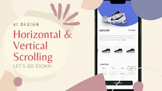 Horizontal & Vertical Scrolling in 4 steps | Figma Essentials