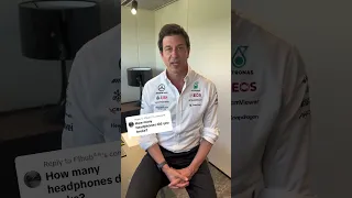 How many headset has Toto Wolff broke #shorts #f1 #totowolff