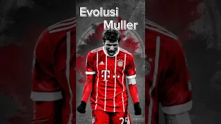 Thomas Muller Evolution 🔥😈#thomasmuller #football #shorts