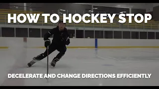 How to Hockey Stop: Deceleration and Change of Direction Skill Progressions | Apex Hockey