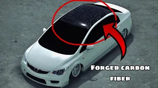 Forged carbon fiber tutorial!!😱 #carparkingmultiplayer #gameguardian #youtubevideo #capcuttutorial