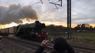 Flying Scotsman Climbs The Lickey Incline 13/12/2023