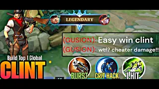 god among us carry builds mobile legends | Clint God Among Us Crit Hack