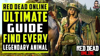 💥ULTIMATE GUIDE💥 Find Every Legendary Animal in Red Dead Online