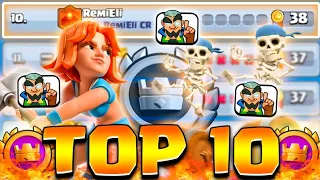 GLOBAL TOURNAMENT TOP 10 GAMEPLAY - Clash Royale