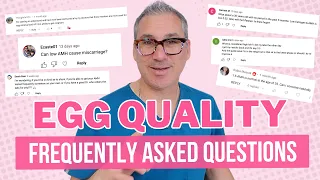 EGG QUALITY - answering all your questions about AMH, FSH, improve egg quality to get pregnant