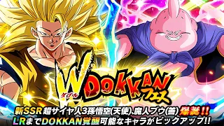 SSJ3 ANGEL GOKU & FAT BUU DUAL DOKKAN FESTIVAL SUMMONS (MAIN) Dragon Ball Z Dokkan Battle