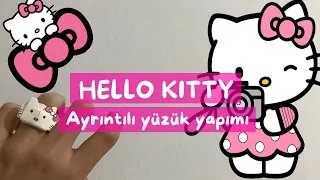 DIY | Origami Hello Kitty Yüzük Yapımı