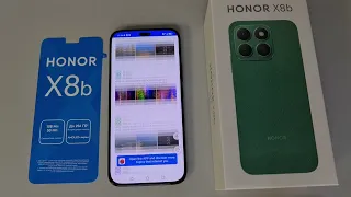 Unboxing & Antutu Benchmark HONOR X8b