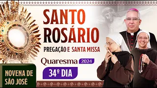 Santo Rosário da Madrugada 4h | Quaresma 2024 - 34º Dia | 18/03 | Instituto Hesed