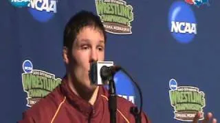 Interview: 285-pound NCAA Champion David Zabriskie of Iowa State